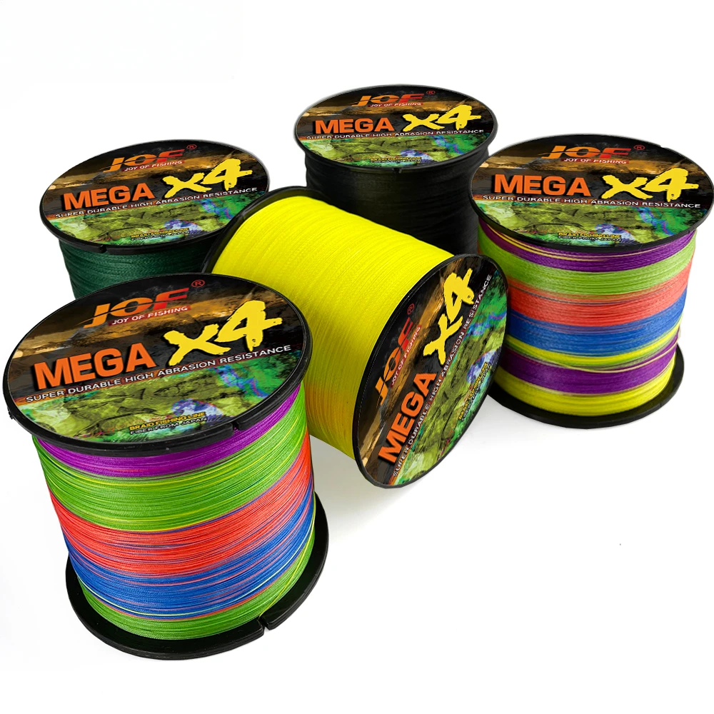 Línea de pesca Original de la marca JOF, 4/8/16 hebras, 300M, línea de PE japonesa, sublínea, pesca en barco de mar, fuerte tensión de 10-200LB - imagen 3