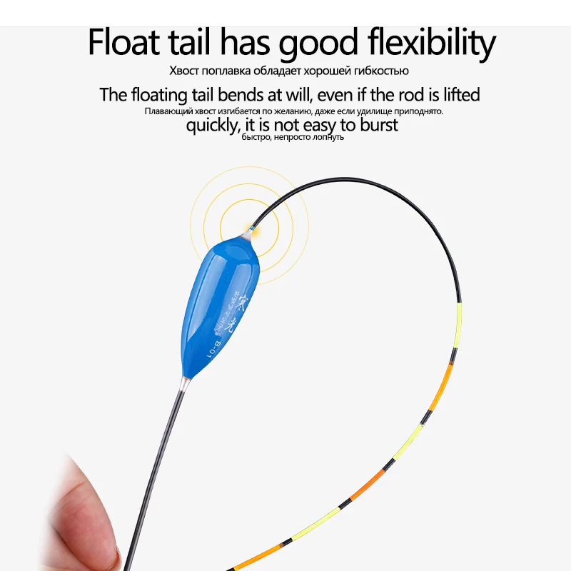 Flotador de balsa con plomo – Carga grande y alta concentricidad - imagen 3