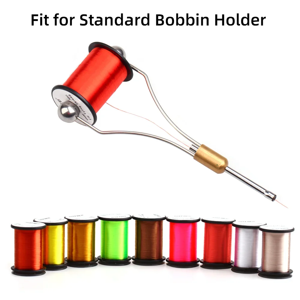 Wifreo, 2 uds., hilos de atado de moscas 50D, hilo de nailon de alta luminosidad, Material de atado de moscas para ninfas de midge, moscas secas/húmedas, señuelos de trucha - imagen 5