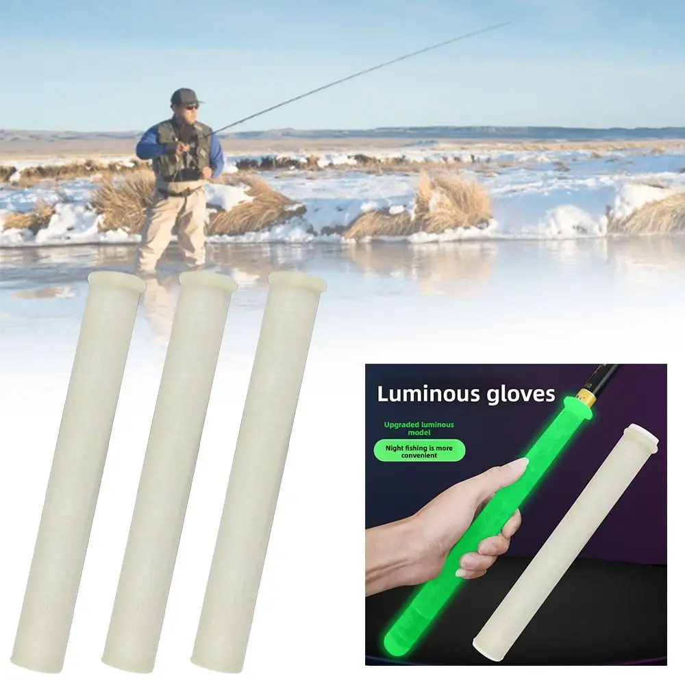 Cubierta de mango de caña de pescar de 30cm, cubierta duradera, tamaño Universal, agarre de caña de pescar antideslizante, Material de silicona, diseño antideslizante - imagen 3