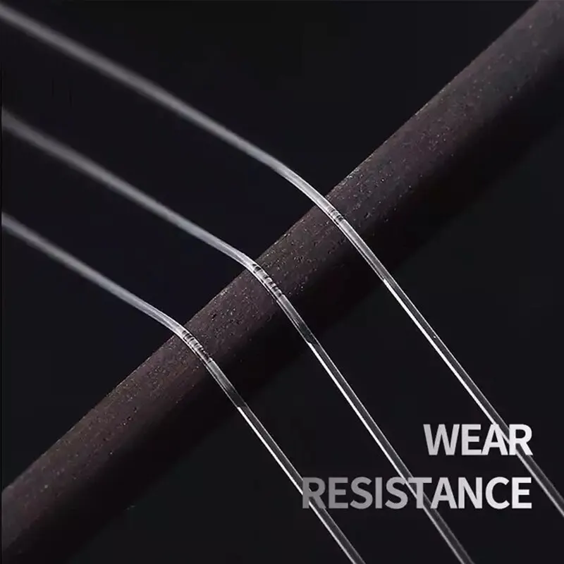 Sedal de pesca de nailon transparente, alambre de monofilamento súper fuerte que se hunde de 100M, hilo de pescar de Material japonés de alta calidad para carpa - imagen 4