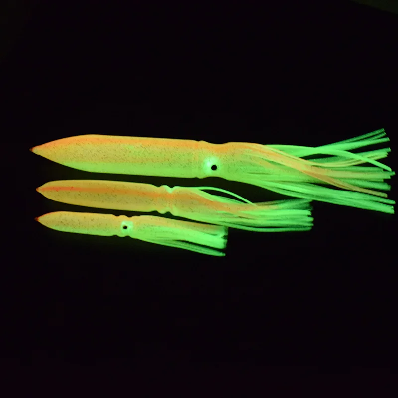Cebo artificial de calamar luminoso – Faldas para pesca deportiva - imagen 5