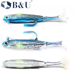 B&U Anzuelo Swimbait para Lubina, Perca y Lucio