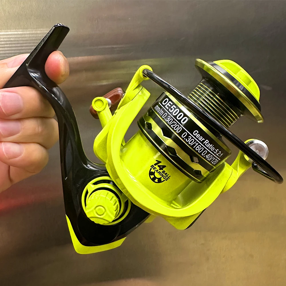Carrete de Metal potente ultraligero, carrete de Pesca Baitcasting, arrastre máximo de 8KG, rueda de Jigging de agua salada para aparejos de Pesca de barco de mar - imagen 3