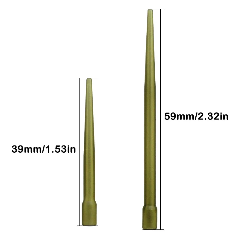 Equipo de pesca de carpa, mangas antienredos, tamaño giratorio QC, 8 agujas de Baiting de pestillo fino para pesca de carpa, aparejo de pelo Chod, 30 piezas - imagen 2