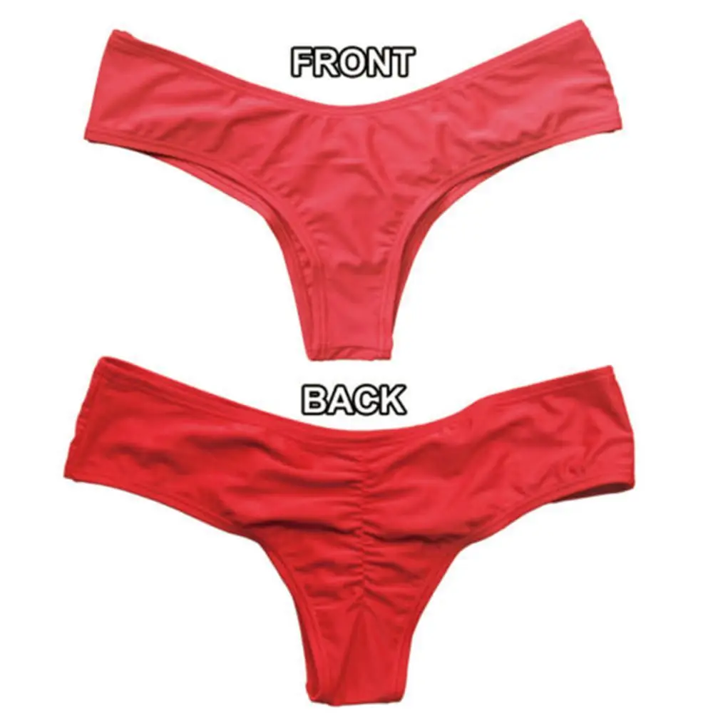 Pantalones de baño clásicos Biquini Shorts Tanga Calzoncillos Bikini Traje de baño Traje de baño - imagen 3
