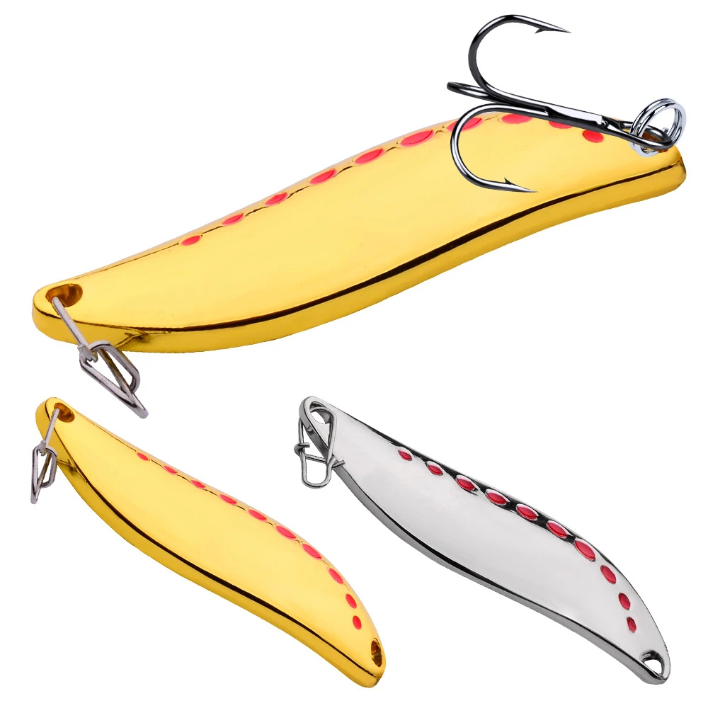 Cucharas de pesca Lure5g/7,5g/10g/15g/20g, cebo duro de lentejuelas, cuchara de Metal, señuelos para lubina a rayas - imagen 3