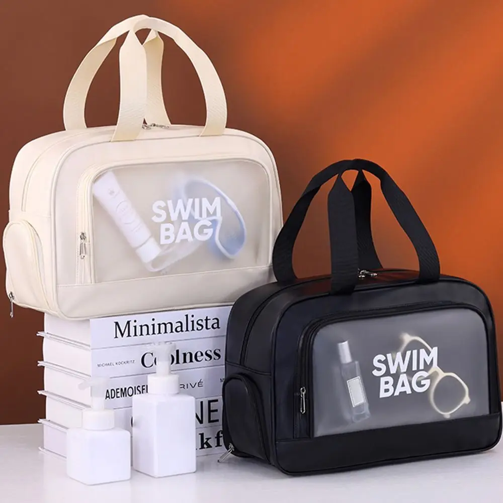 Praktische strandzwemtas met meerdere zakken Grote capaciteit Droog Nat Scheiding Sport Fitnesstas Reishandtas Sport Fitness - imagen 2