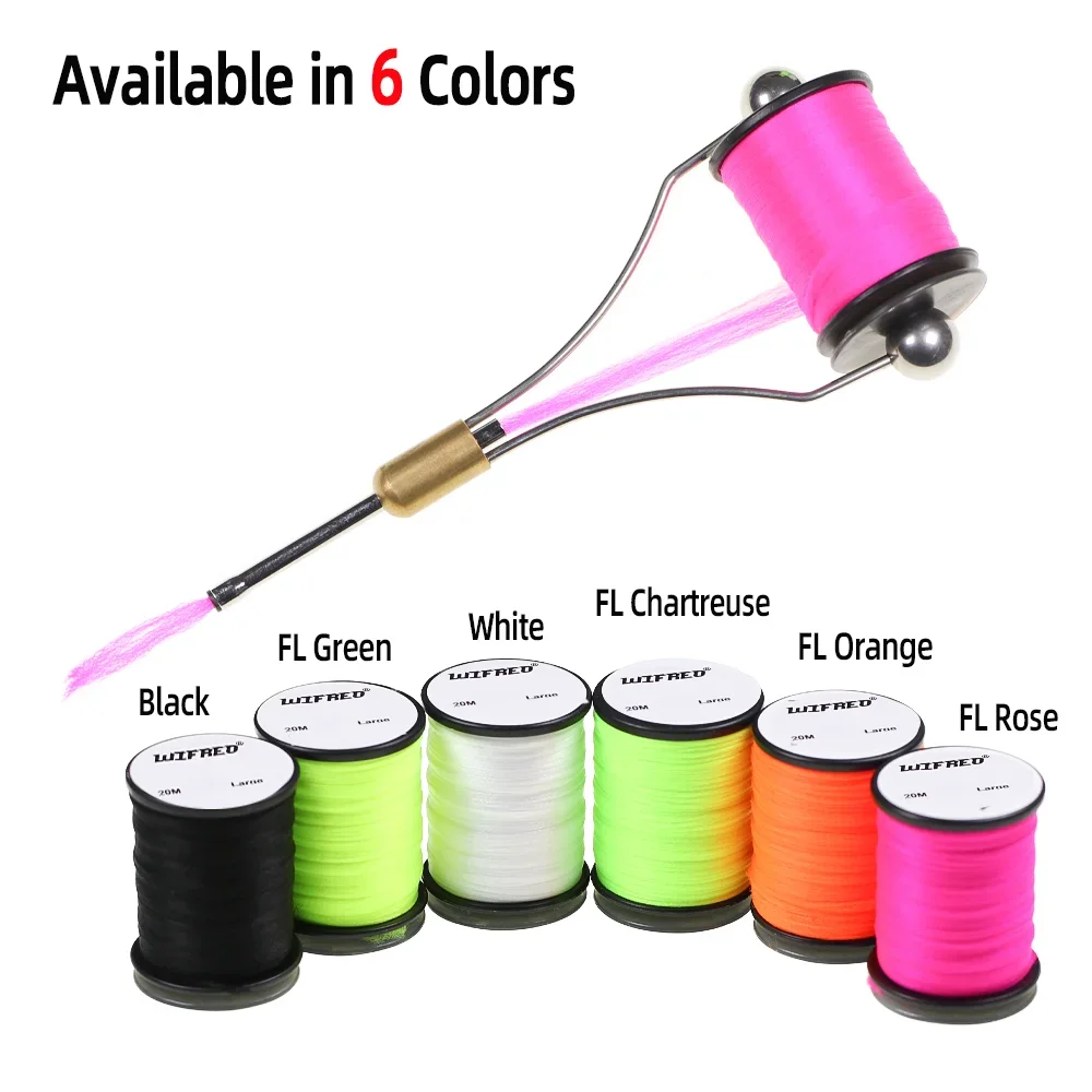 Wifreo, 2 uds/6 uds., Para poste, ala, hilo flotante, Material de atado de moscas para ninfas emergentes, poste de paracaídas, ala dividida, mosca seca, señuelo de trucha - imagen 5