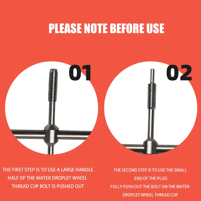 Kit de removedor de pasadores de rodamiento de carrete, herramientas de mantenimiento de Baitcasting, perilla de mango de carrete, dispositivo de desmontaje, bricolaje, alta calidad - imagen 4