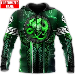 Sudadera con Cremallera Mazmorras y Dragones – Estampado 3D