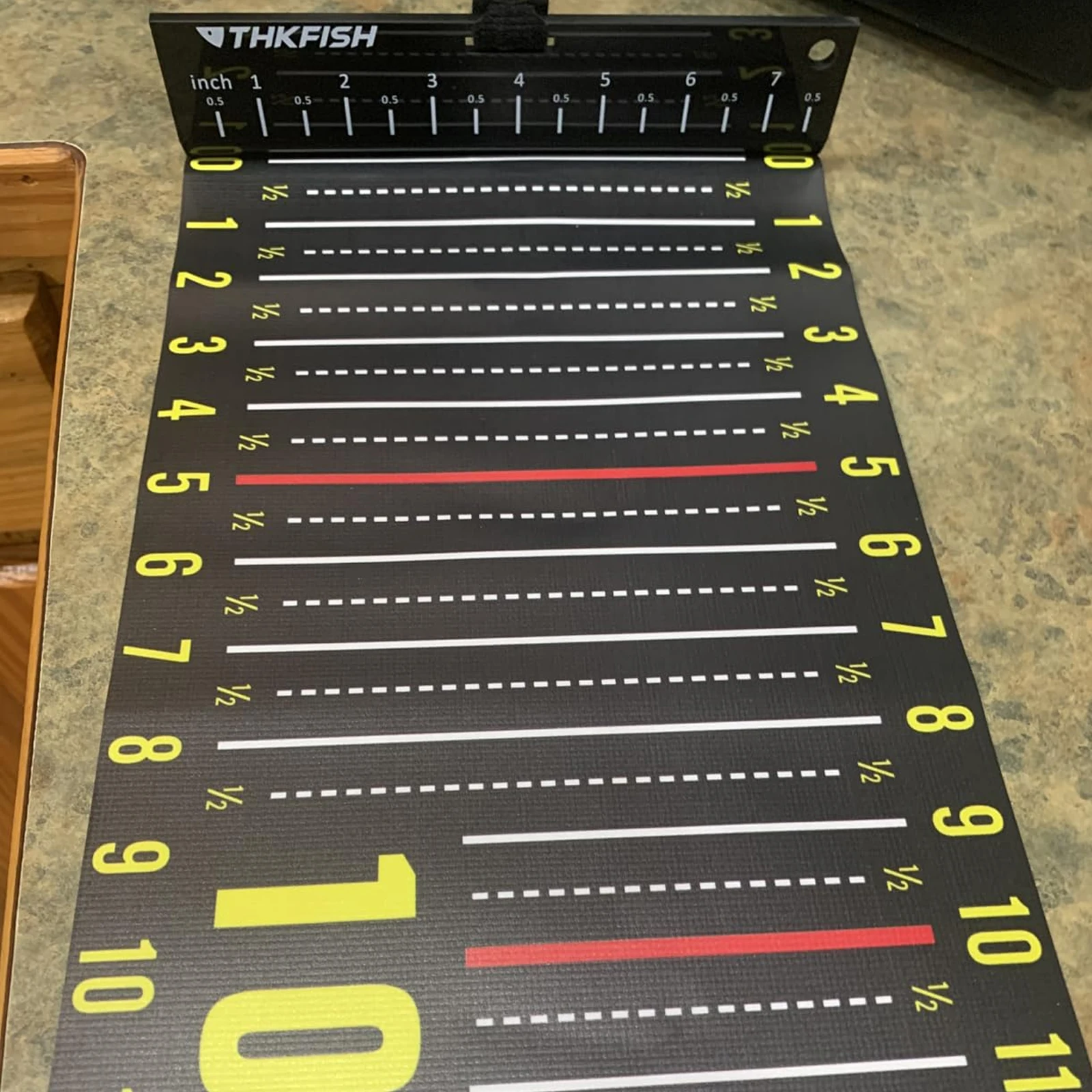 Regla de pesca THKFISH, 135cm, 53 pulgadas, Regla medidora de peces impermeable, reglas plegables, cinta métrica, pegatina, accesorios de herramientas de pesca - imagen 3