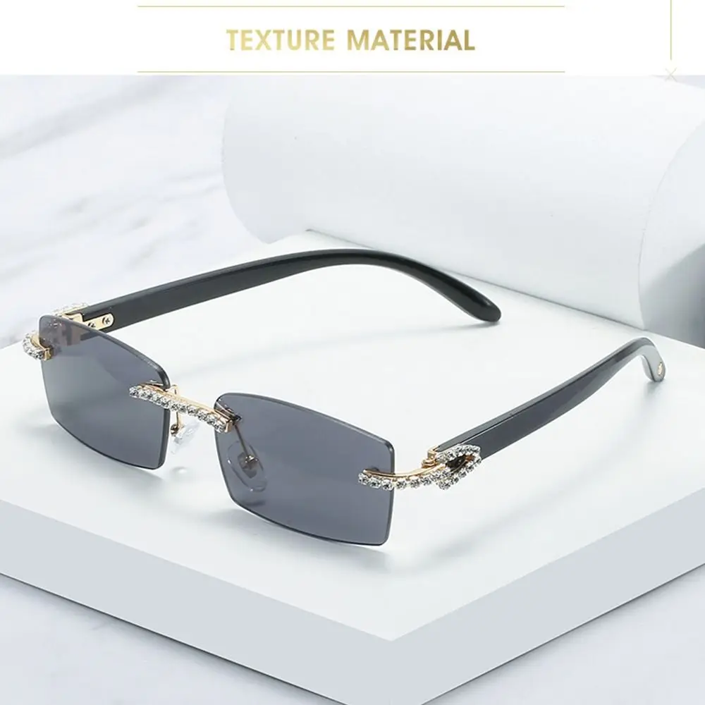 Gafas de sol punk con gradiente retro UV400, gafas de sol rectangulares, gafas de sol para conducir para mujeres y hombres - imagen 3