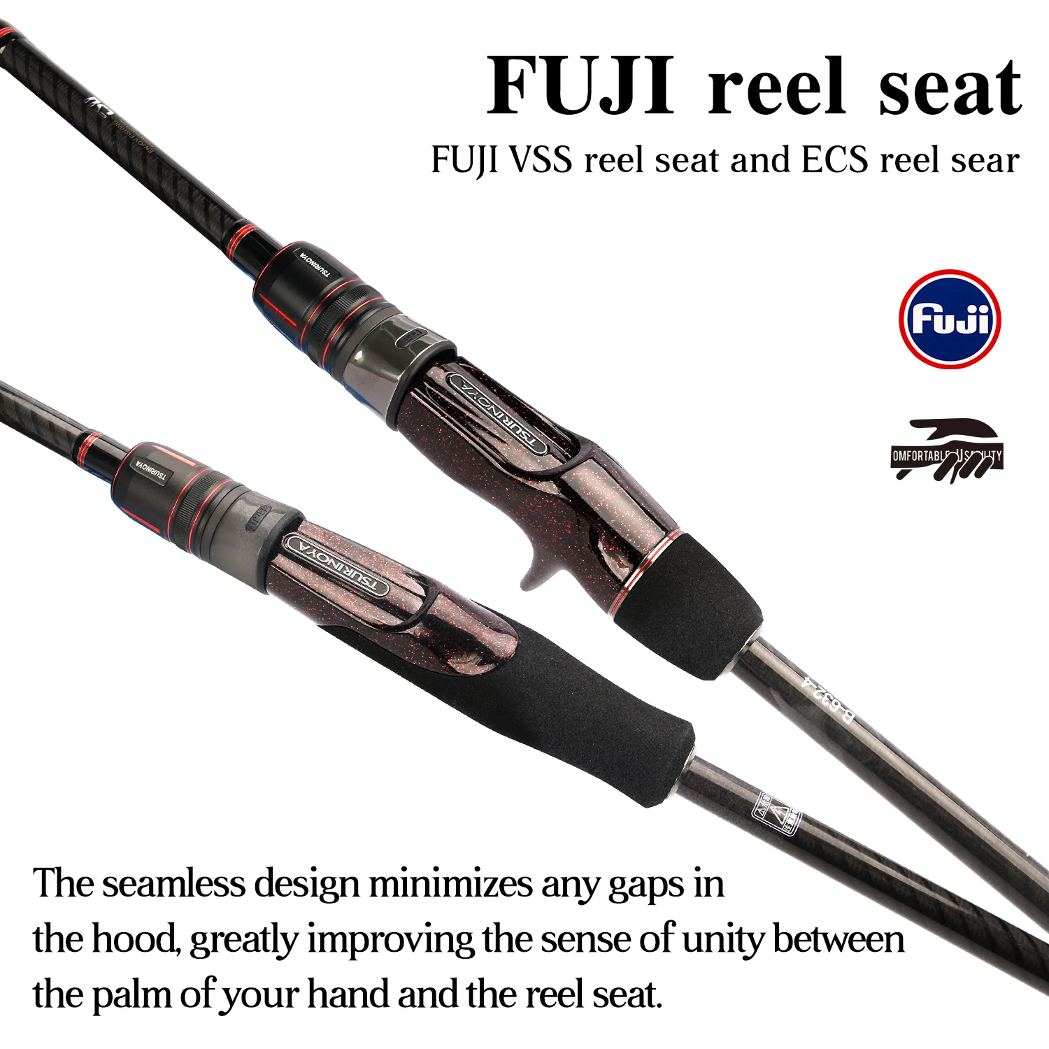 TSURINOYA caña de pescar giratoria de Jigging ligera SWORDSMAN 1,9 m caña en blanco de carbono totalmente sólida Max 300g barco de alta resistencia Jigging lento - imagen 5