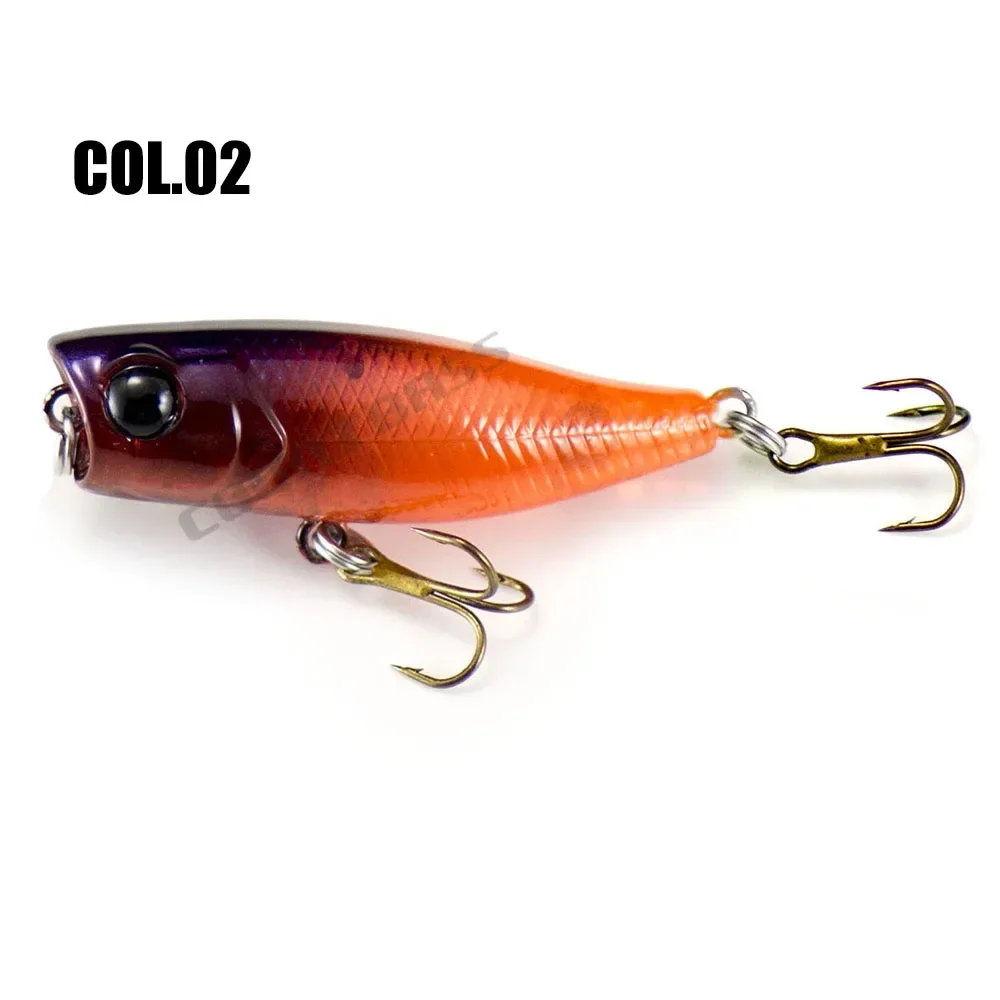 Señuelo de pesca Countbass Popper 42mm 3,5g Isca Artificial Topwater cebo duro lubina Leurre Peche para lubina de agua dulce Lucio trucha - imagen 5