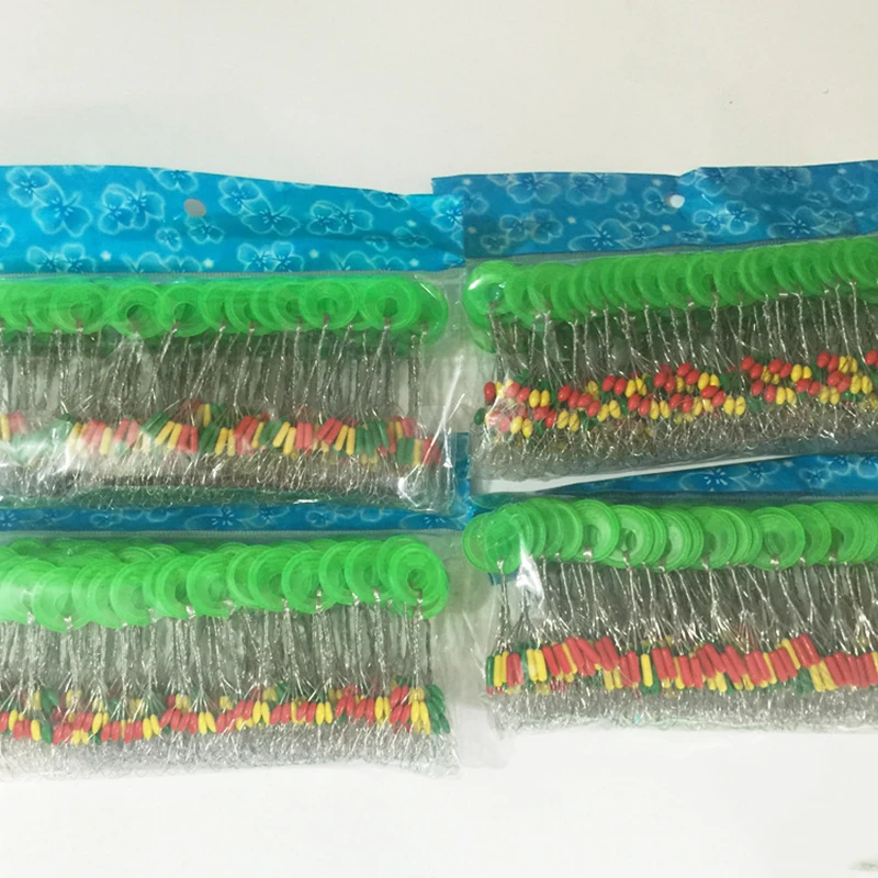 Venta al por mayor a granel, 500 juegos, 3000 Uds., olivas, topes de goma coloridos, tapones de frijoles espaciales, aparejos de Pesca, posicionamiento preciso - imagen 3