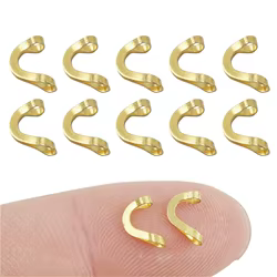 100 pçs dobrado manchas para lâminas de pesca inline spinner fazendo acessórios isca spinnerbait peças spinner isca pesca equipamento