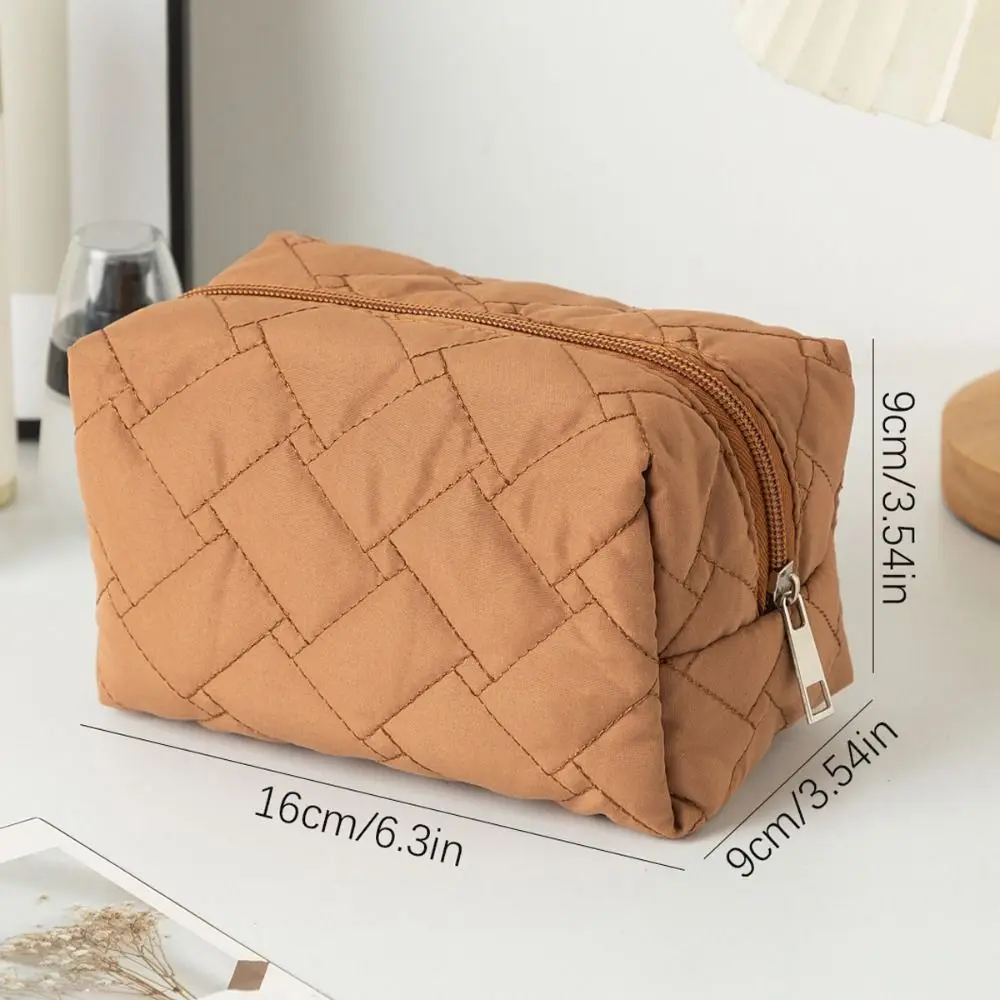 Bolsa de almacenamiento de cosméticos de gran capacidad, organizador de viaje, bolsa de aseo, bolsa de lavado con cremallera, brocha de maquillaje - imagen 5