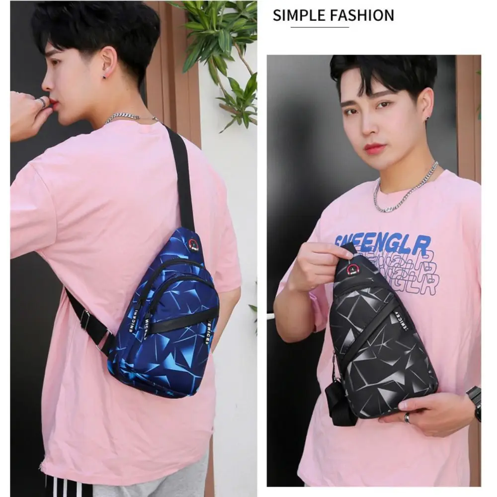 Nuevo bolso de viaje de tela Oxford, bolso de hombro tipo bandolera de gran capacidad, negro, azul y rojo, bolso multifuncional para teléfono móvil, Unisex - imagen 4