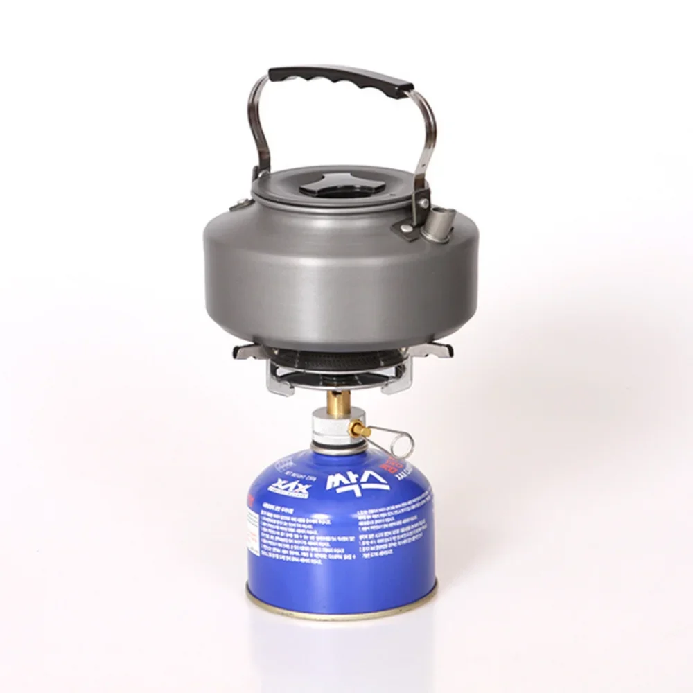 Estufa de Gas para acampar a prueba de viento, mochila plegable portátil, cabezal de estufa electrónica, cocina al aire libre, Picnic, montañismo, Camping - imagen 5