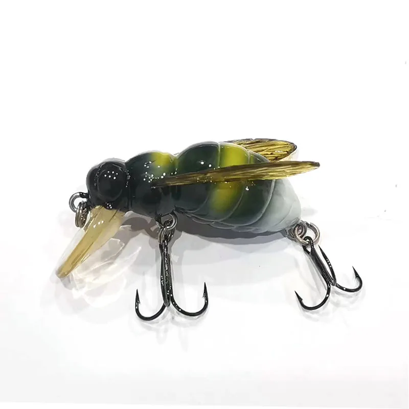 Abeja de buceo American River2sea, sistema de agua Mino flotante, insectos Makou, señuelo biónico, cebo falso - imagen 3