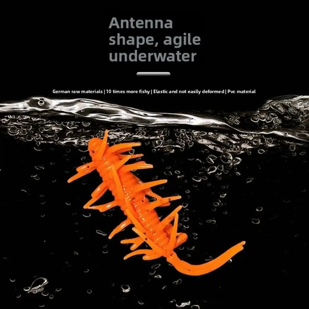 Flotador de pesca de 4,5 cm/1,1g, 5,8 cm/1,5g, Hellgrammite suave y realista con atrayente de peces, Swimbaits de insectos Xuxu - imagen 5