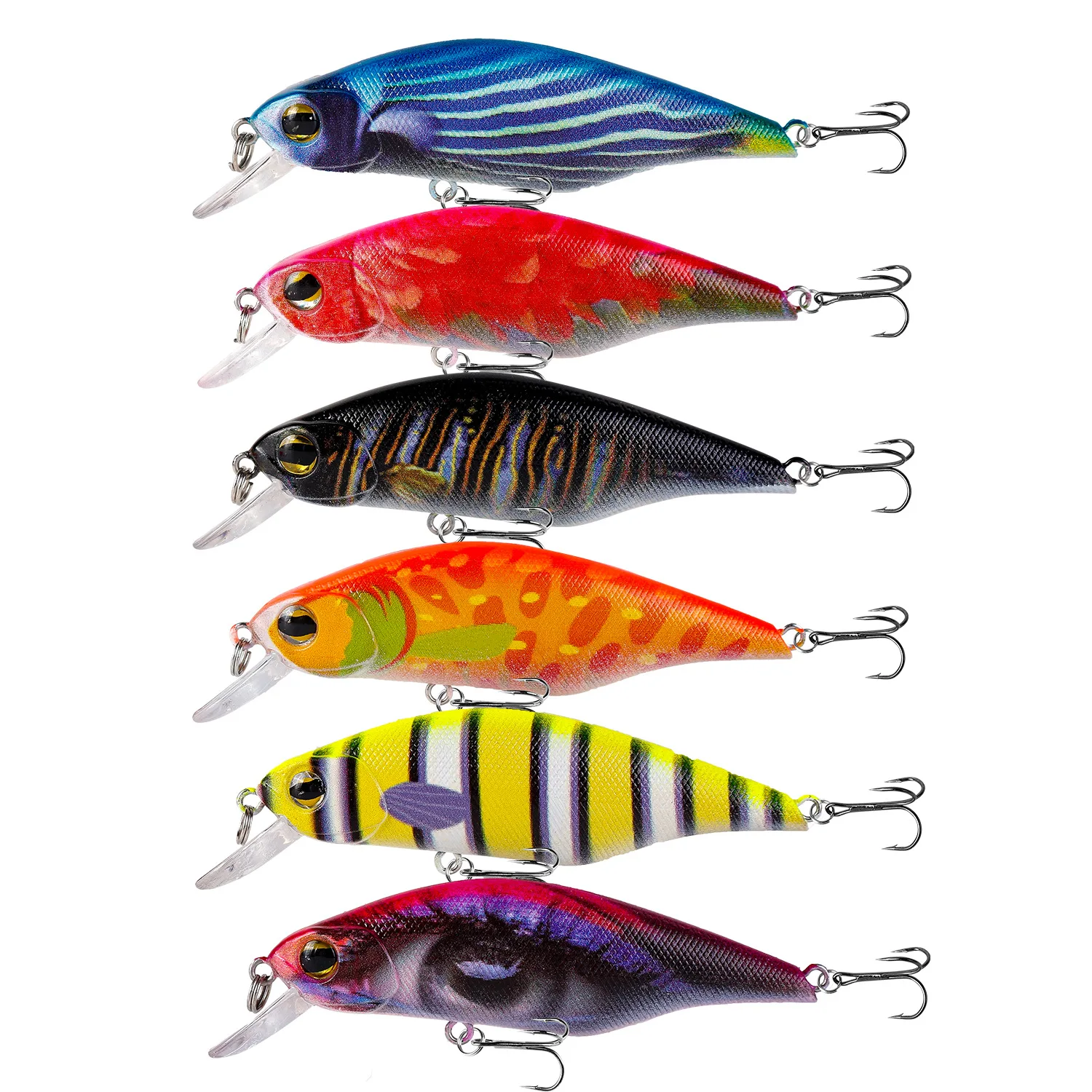 Señuelos de Pesca flotantes, 1 Uds., 90mm, 11g, Pesca Isca Wobblers, cebo duro Artificial para Lucio, lubina, Swimbait, equipo de Pesca - imagen 5