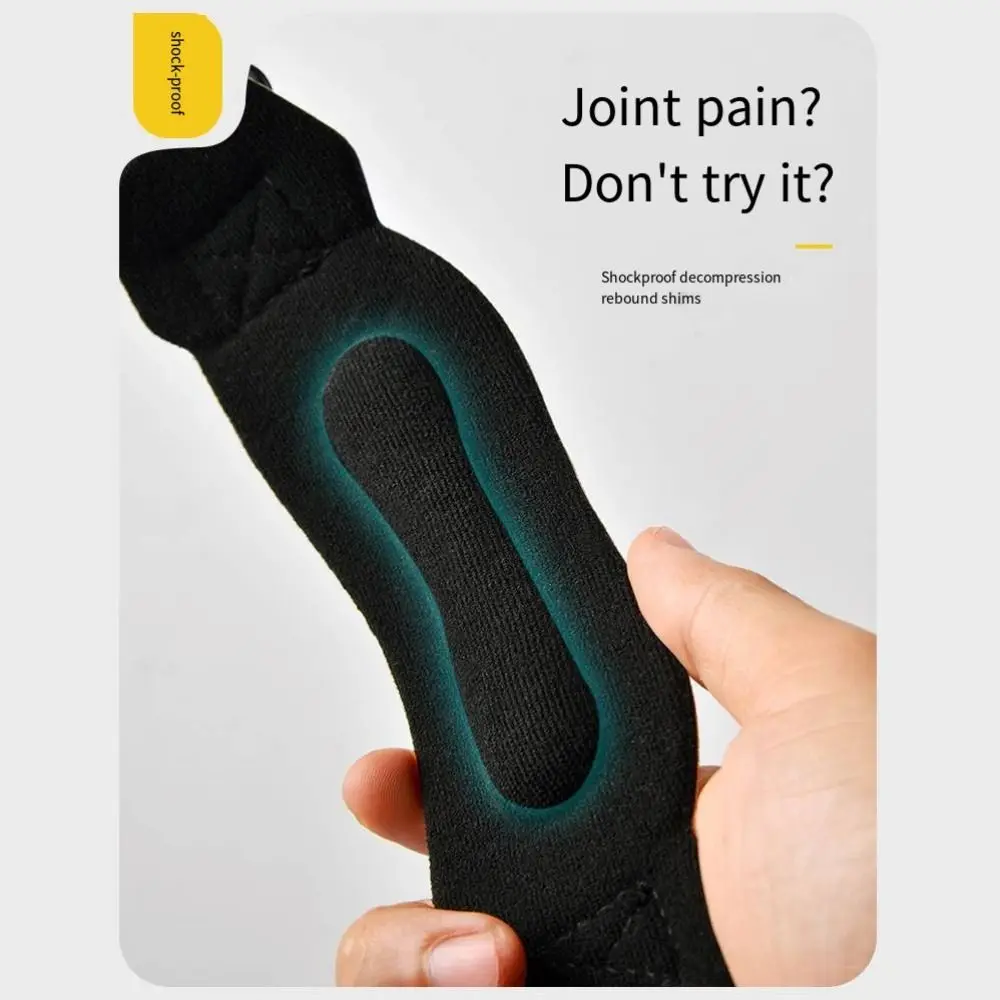 Rodillera ajustable para running, correa para soporte de tendones, para correr, baloncesto y deportes al aire, 1 unidad - imagen 5