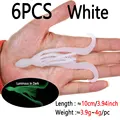 6pcs White