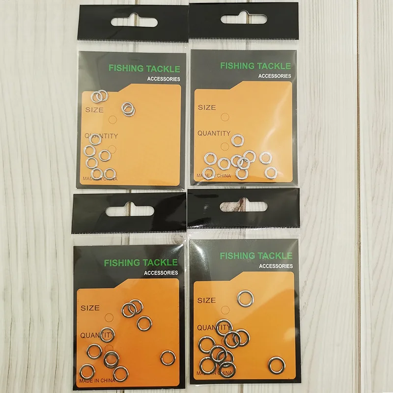 Anillos de presión acero inoxidable HT006 para pesca en agua salada - imagen 4