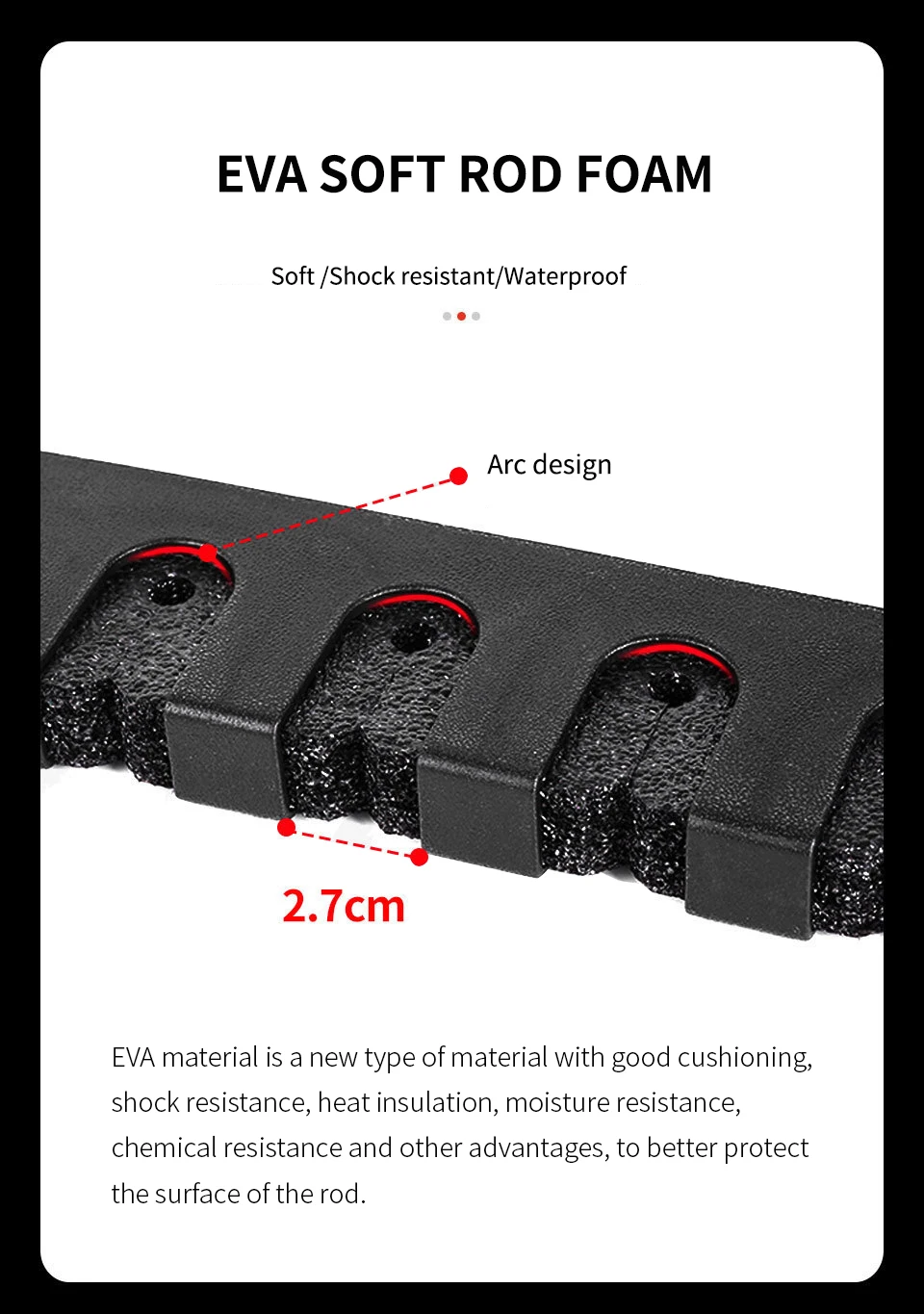 EVA Soft Var Foam duradero resistente a los choques y versátil para diversas aplicaciones
