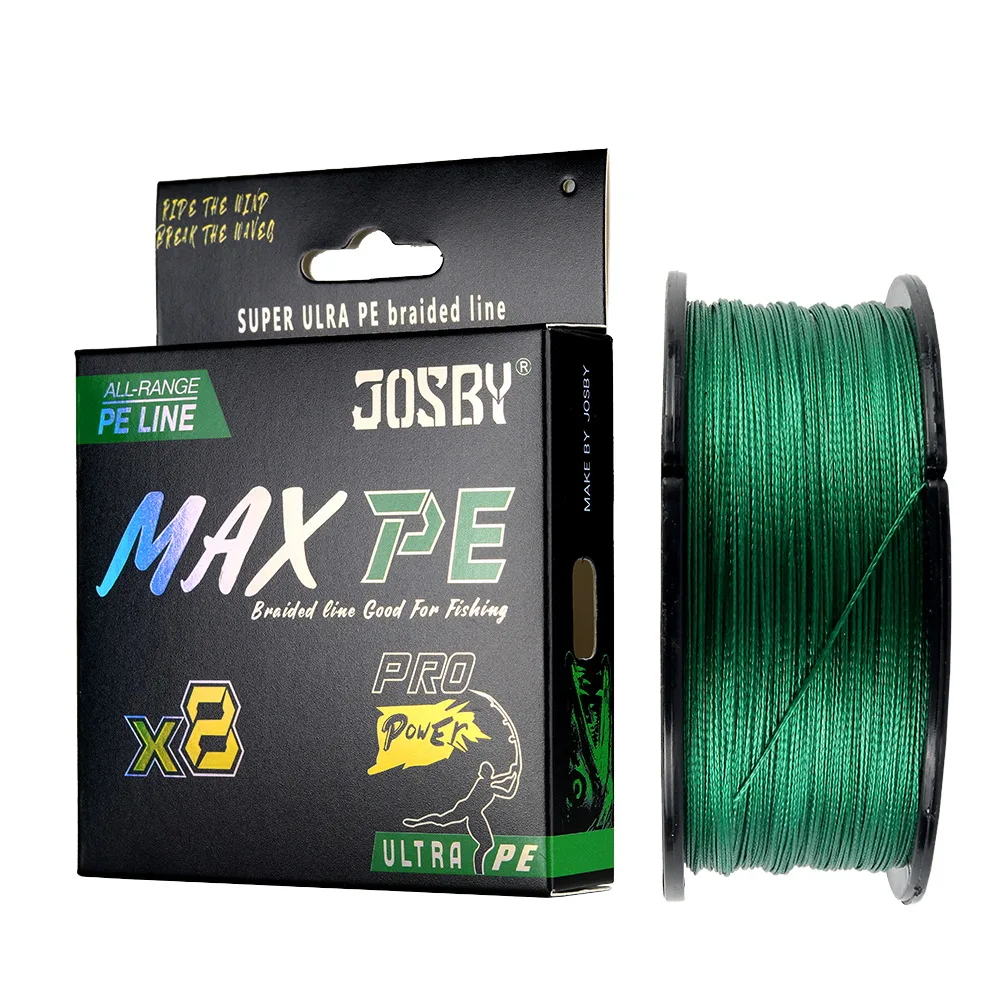 JOSBY-sedal trenzado de 8 hebras para Pesca de agua salada, hilo multifilamento de 300M, 500M, 200M, 150M, 100M - imagen 5