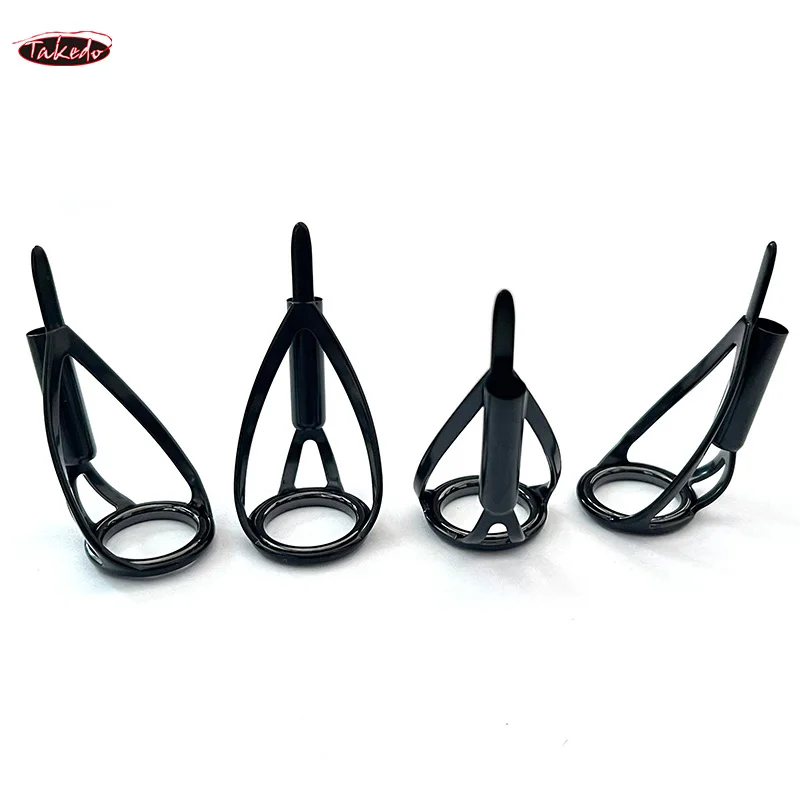 TAKEDO TN100 BCRLST guías de punta de pesca construcción guías de caña de pescar anillo Kit de reparación de agua salada para accesorios de repuesto de pesca - imagen 5