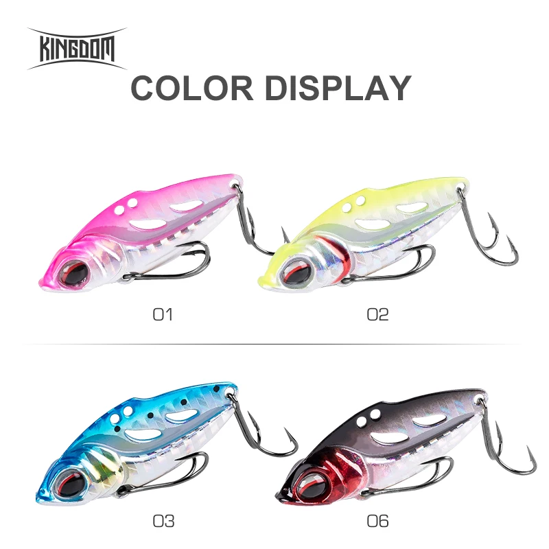 Kingdom Señuelo VIB Hundido – Crankbait de Vibración para Pesca - imagen 5