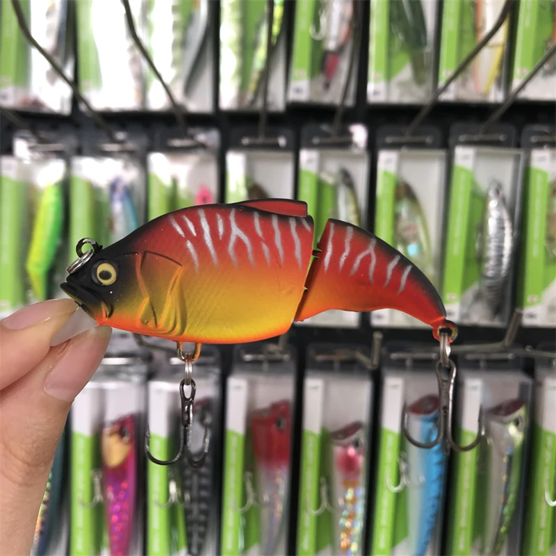 LURETV Japón VIB-X cebo de pescado de doble sección aguas arriba VIB fregadero lento/flotador 9042 - imagen 5