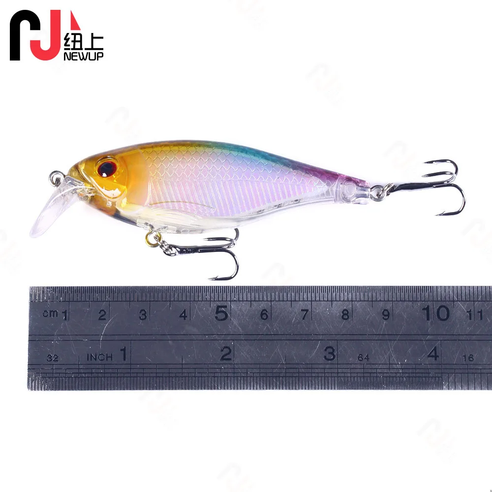 Juego de Señuelos de Pesca de 7 piezas, 9Cm-13,5G-#4, Kit de Señuelos de Pesca, profundidad de buceo 1M-2M, cebo Artificial Wobblers para pez negro Leurre - imagen 5