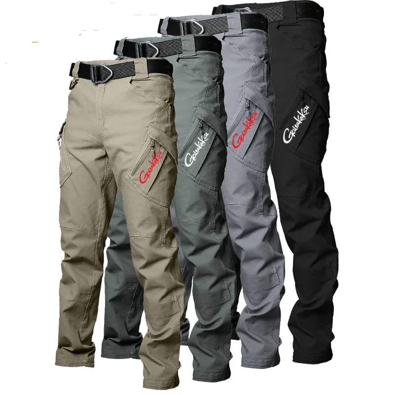 Pantalones de pesca tácticos para hombre resistentes y cómodos