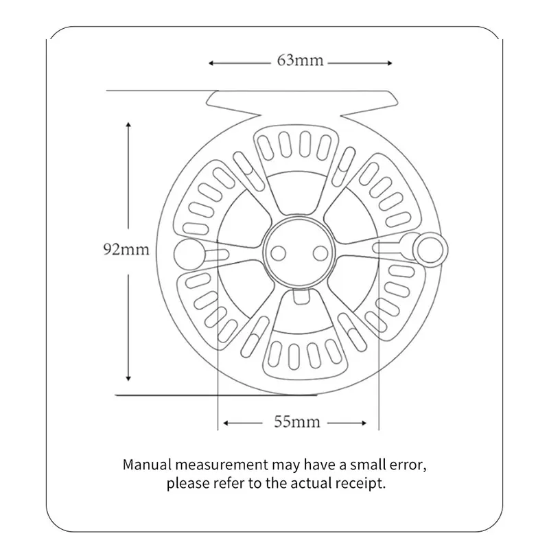 Carrete de pesca con mosca FJORD con dos carretes de repuesto de pesca 6/7 equipo de aparejos de pesca izquierdo/derecho cambiados a mano en agua salada - imagen 3