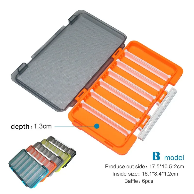 Caja de aparejos de pesca, Mini caja de cebo, contenedor de señuelos, caja de herramientas de pescador, organizador de almacenamiento de gancho para accesorios de pesca, artículo de carpa - imagen 5