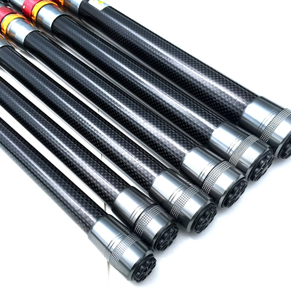 Caña de pescar giratoria telescópica para viajes, agua salada, agua dulce, 1,8 M-3,6 M, cañas de mar para playa, depósito de pesca, estanque, río, lago - imagen 5