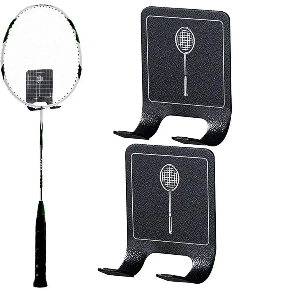 Soporte pared raqueta tenis autoadhesivo aluminio - imagen 5