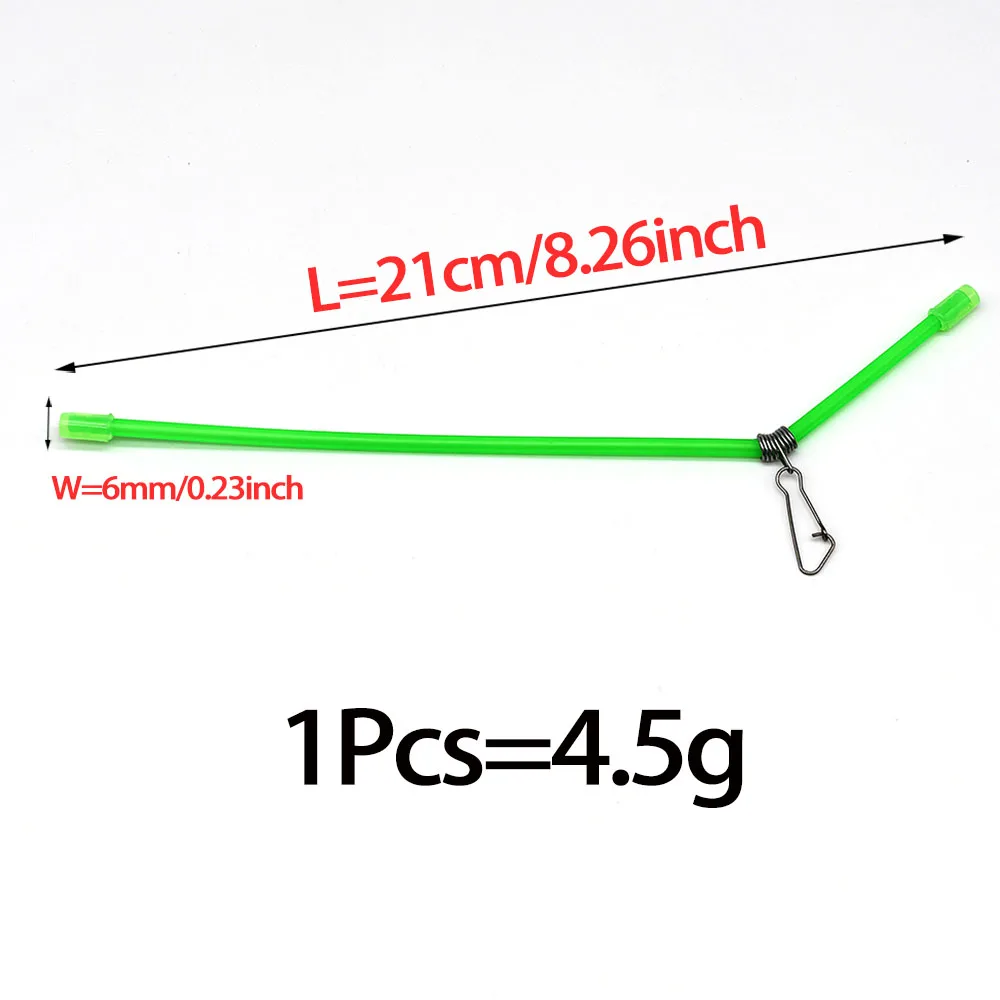 MNFT 6 uds doblado Anti enredos pluma peso mangas de plomo carpa Lucio pesca gruesa - imagen 4