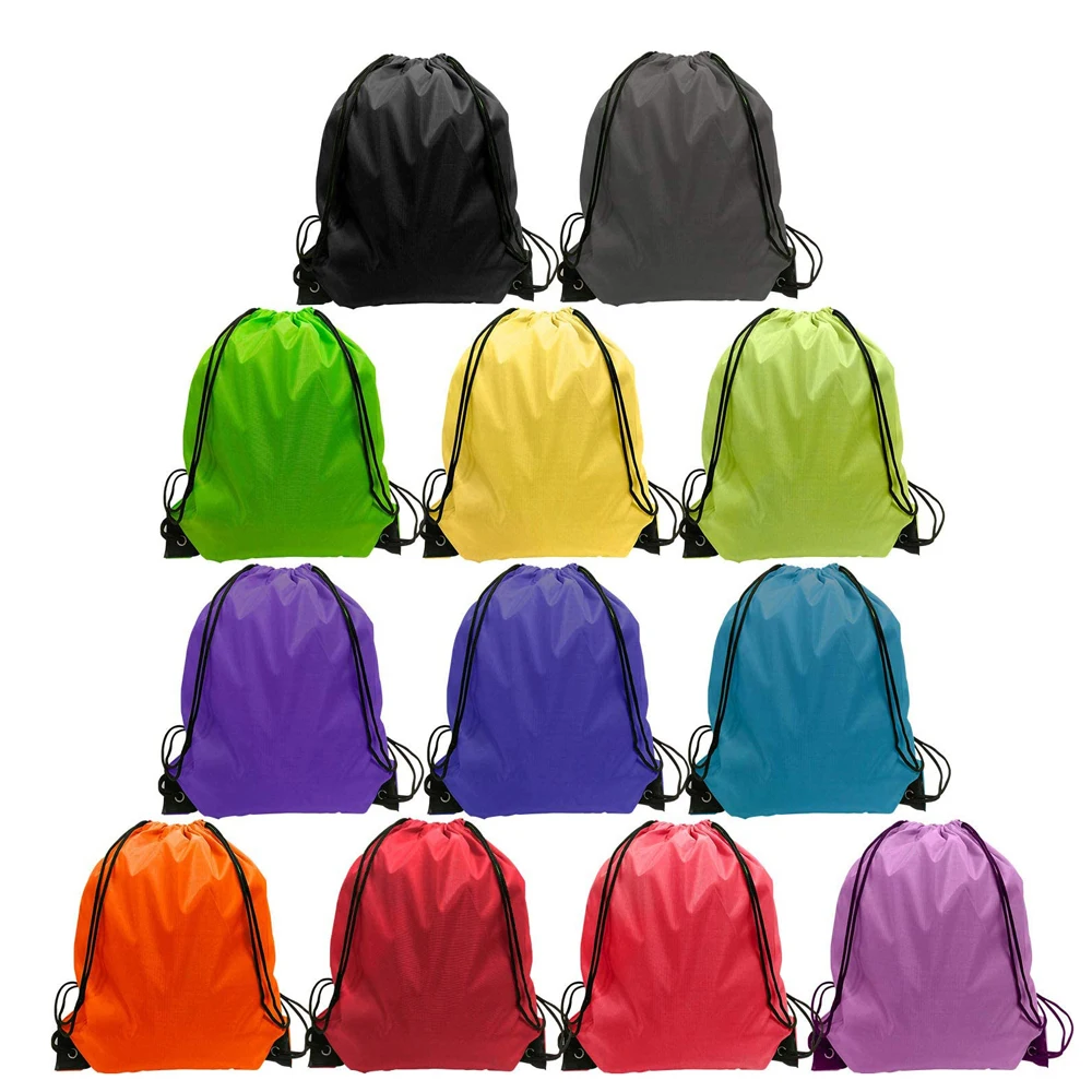 Para gimnasio Multicolor natación montar ropa impermeable mochilas bolsas de almacenamiento bolsa deportiva bolsa con cordón mochila con cordón - imagen 2