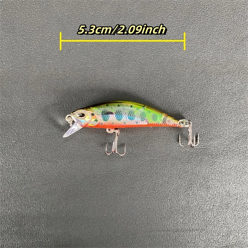 LURETV Japón DUO mismo estilo punta de lanza sumergida Mino 53S SPEARHEAD cebo falso RYUKI cebo biónico de largo alcance, cebo de pez perca 9235 - imagen 5