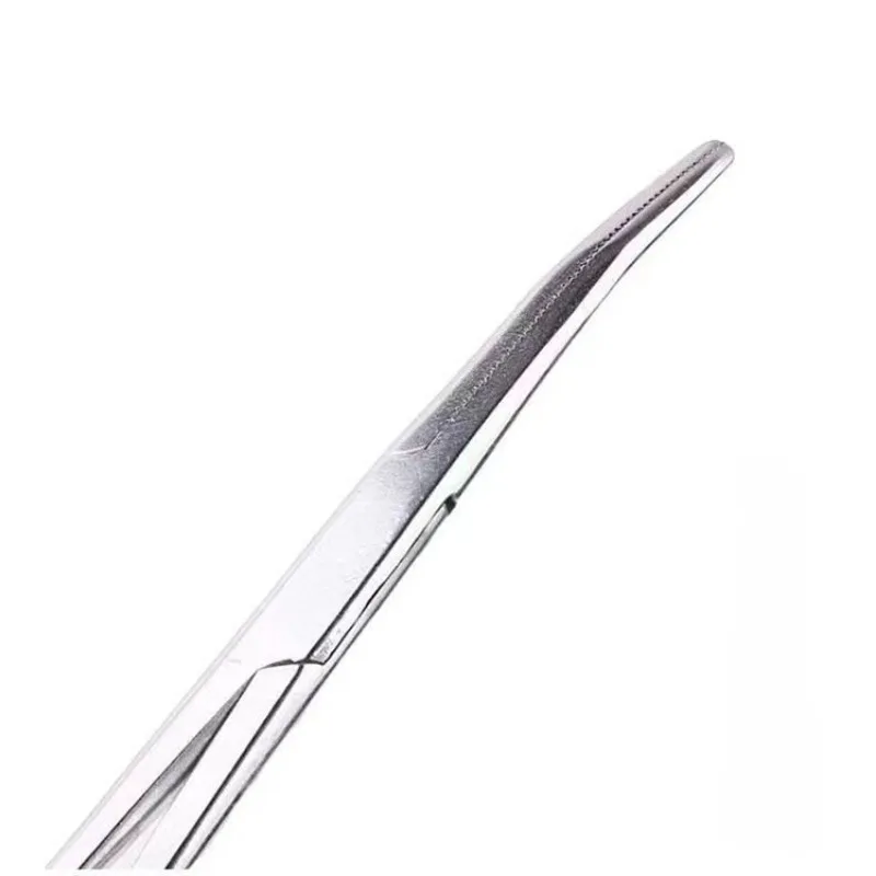 Codo de acero inoxidable con pegamento, pinzas hemostáticas, recogedor de anzuelos, herramienta de pesca, fórceps de pesca, dispositivo de desacoplamiento, suministros para balsa, 1 ud. - imagen 3