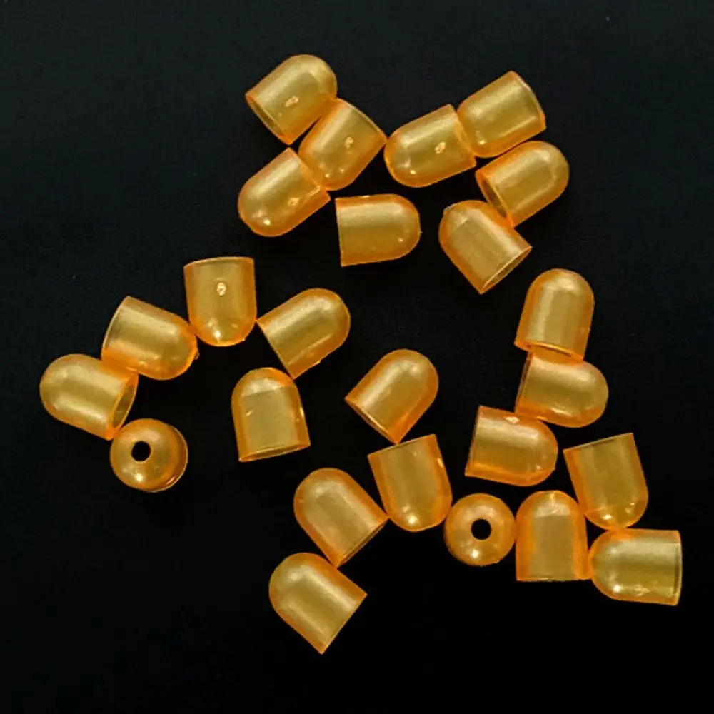 Equipo de pesca de agua salada, piezas deslizantes de cobre/plástico, faldas pargo, suministros de mantenimiento de mula, hilo de silicona Buzzbait, 30 Uds. - imagen 4