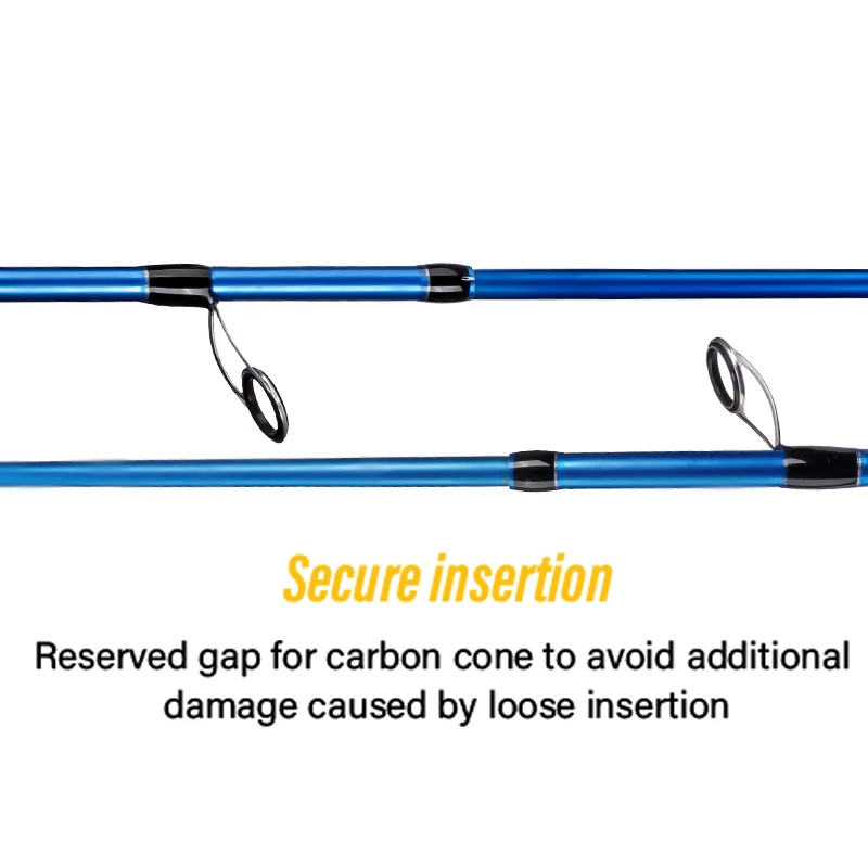 DEUKIO-señuelo giratorio de viaje, 1,8 m/2,1 m, 4/5 secciones, peso del señuelo, 4-25g ML, acción para pesca de carpa y lubina, nuevo - imagen 3
