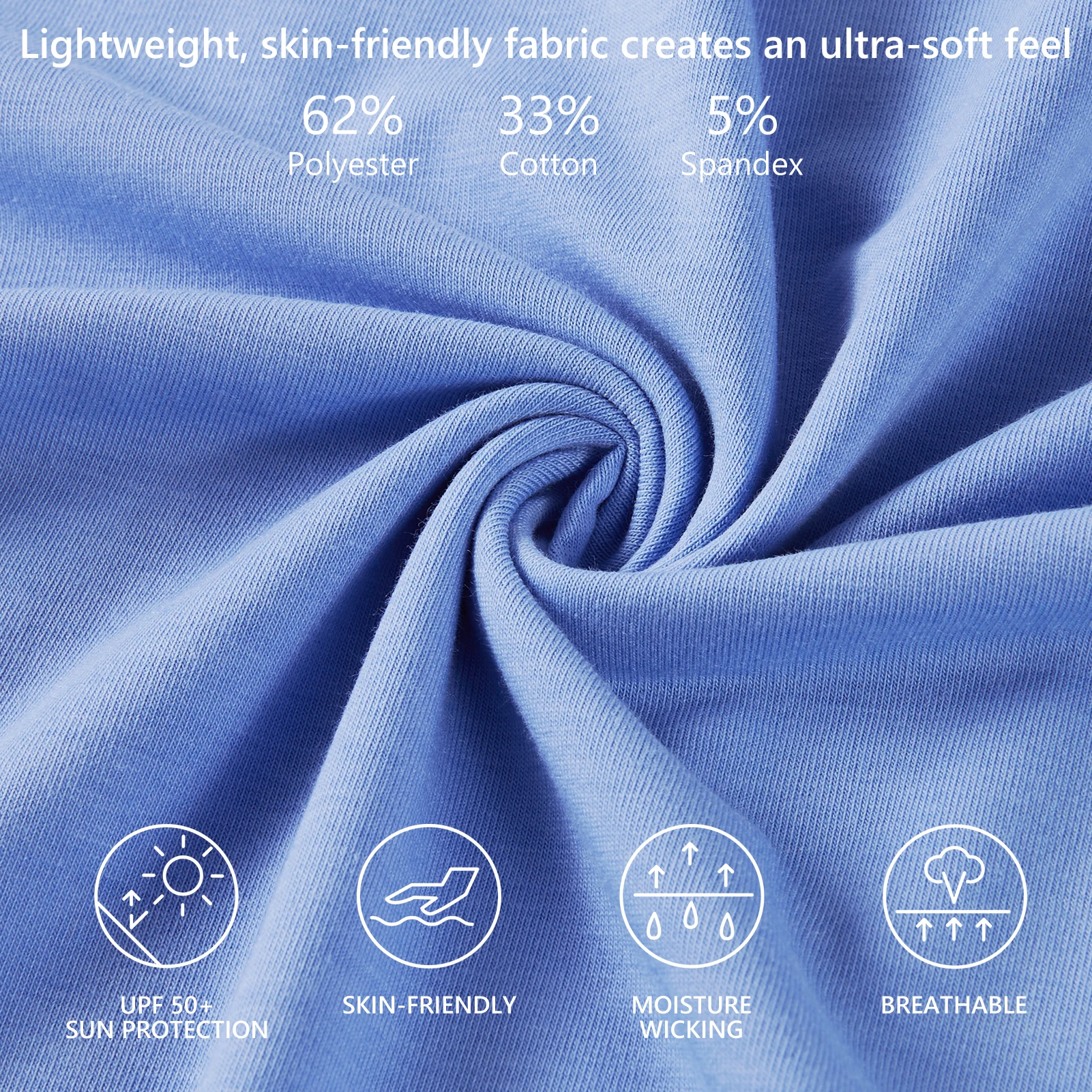 BASSDASH-Camisa de manga larga de pesca para hombre, camisa Ultra suave de mezcla de algodón UPF 50 +, protección solar UV, camiseta informal de rendimiento - imagen 4