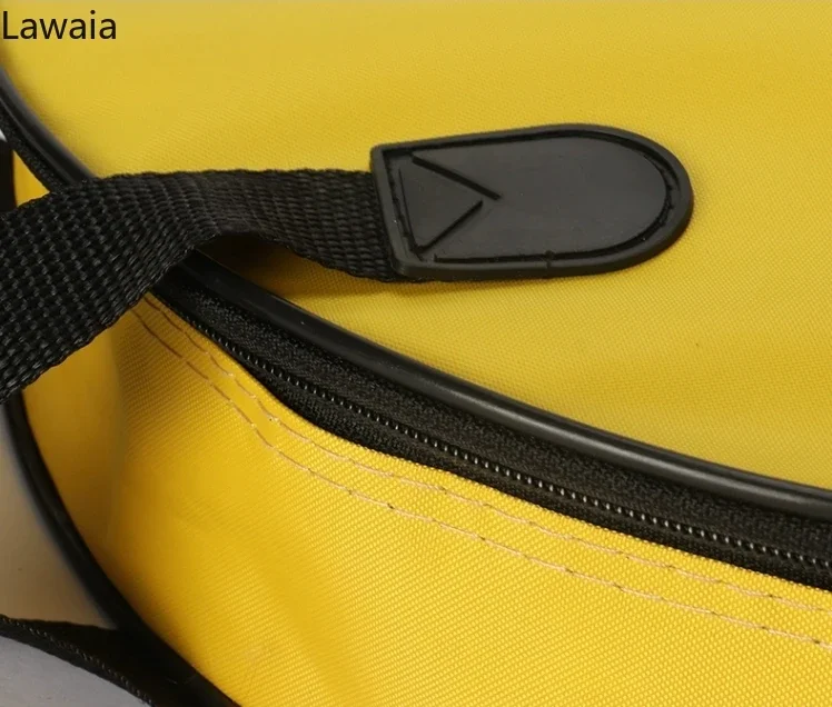 Lawaia-Bolsa de pesca de lona Oxford, bolsa de embalaje de redes redondas, aparejos de red de pesca al aire libre, novedad de 2023 - imagen 5