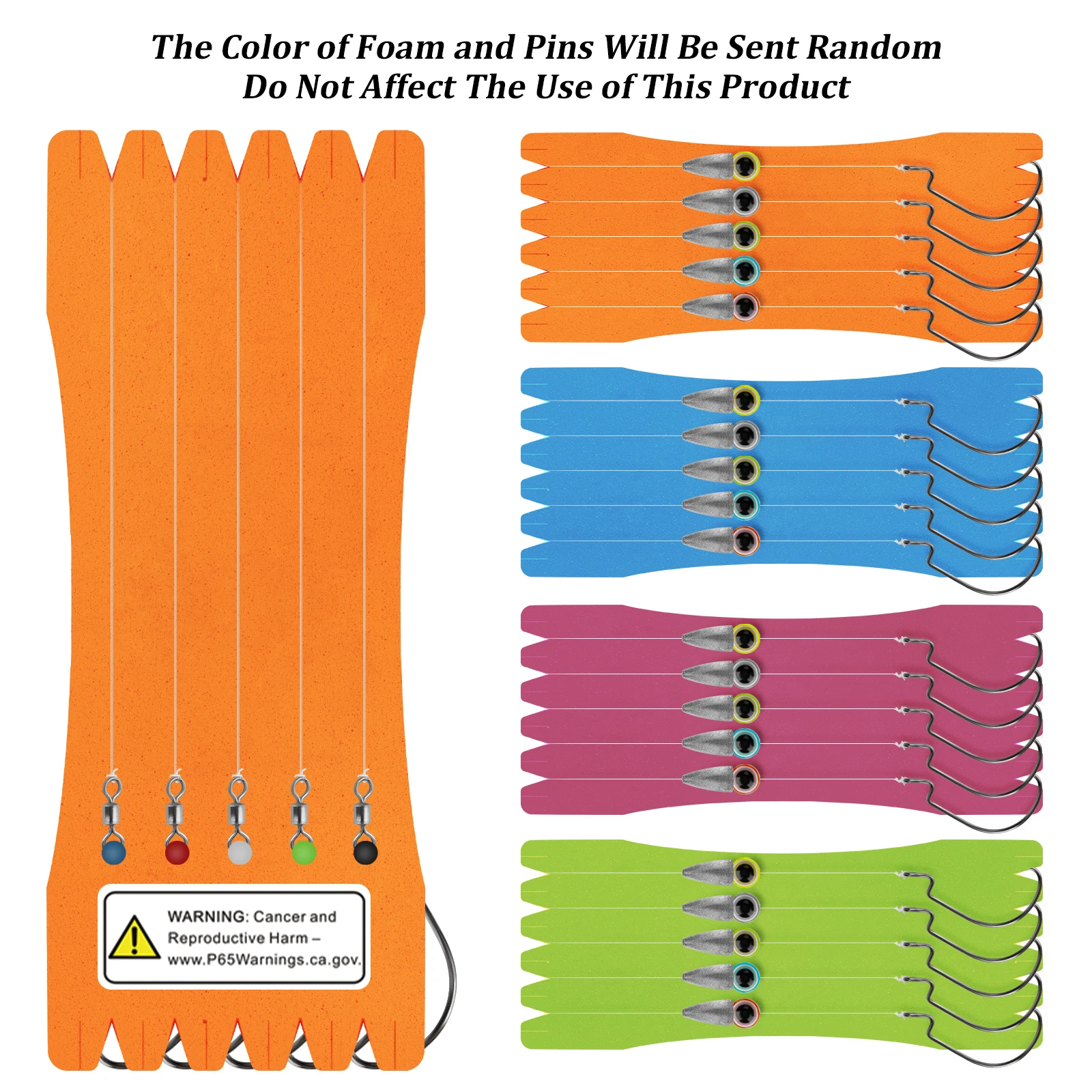 5 uds Texas Rig Carolina Rigs Set para pesca de lubina 3,5g 5g 7g 10g plomo tipo bala # 1/0 Anzuelo de pesca giratorio compensado - imagen 3